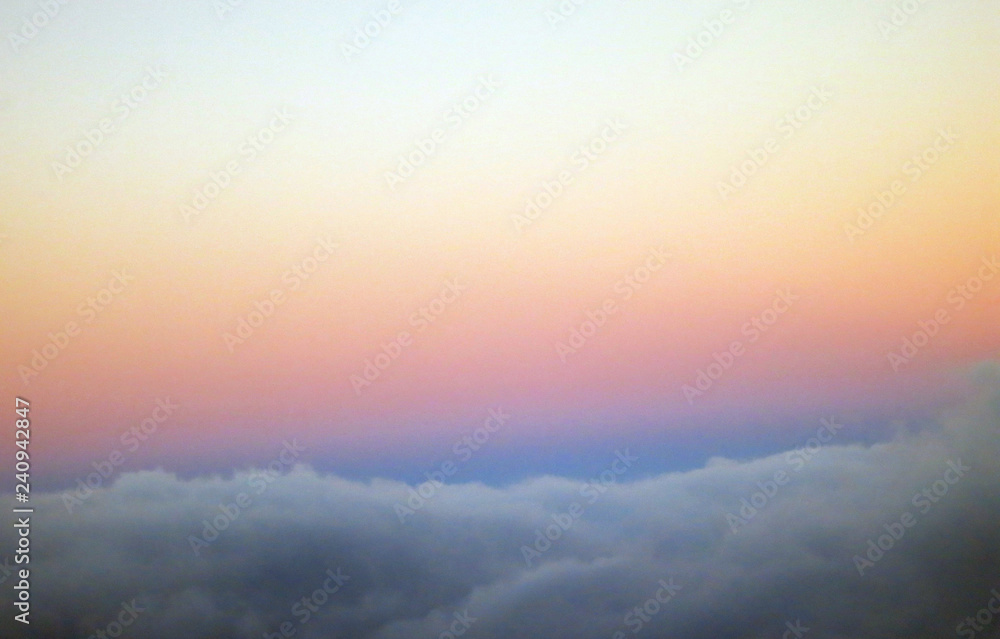 Obraz premium sunset in the mountains