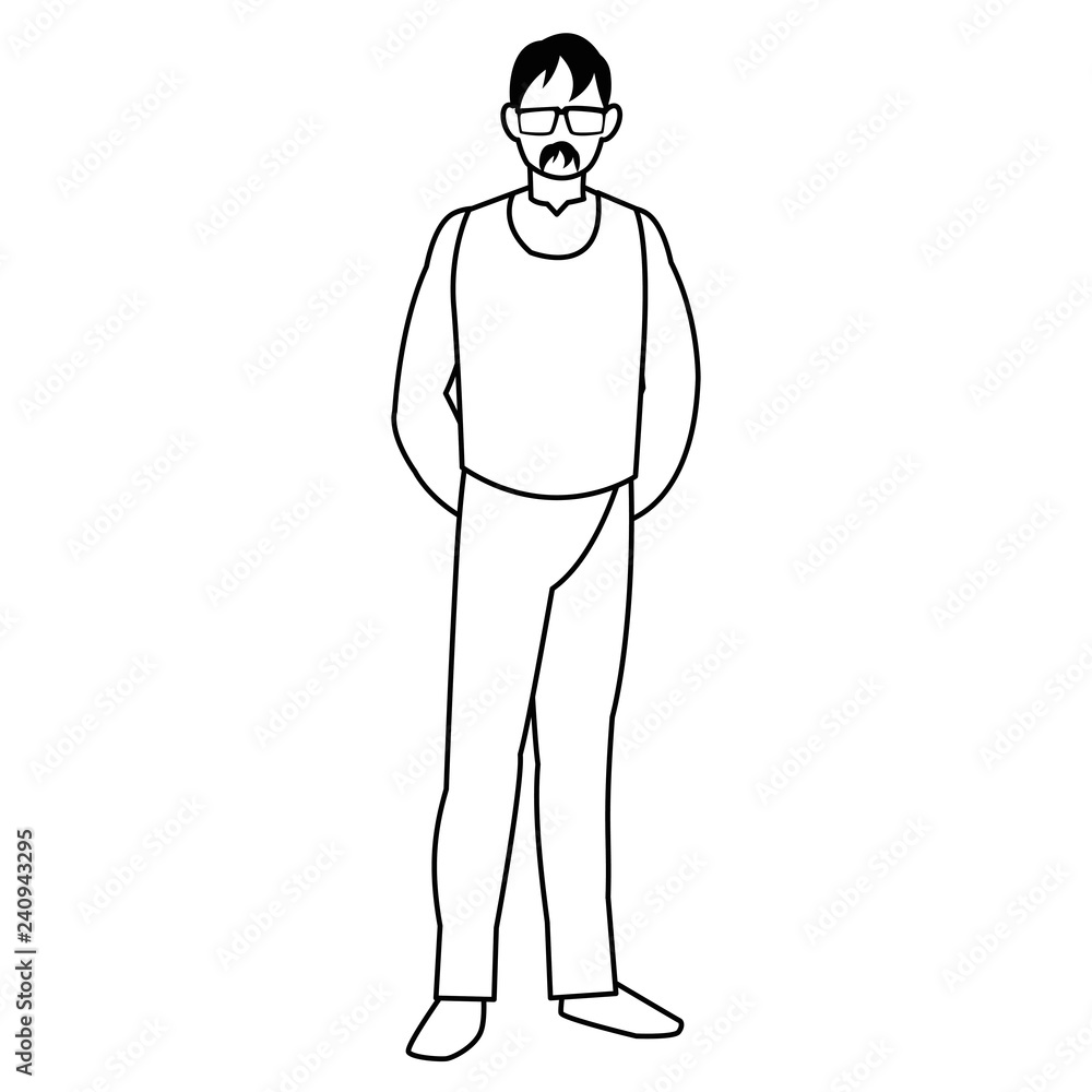 Avatar man design Avatar man design