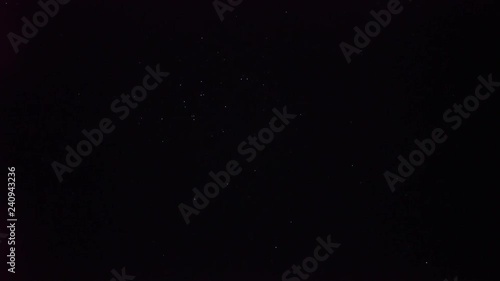 Tokyo,Japan-December 29, 2018: (Live Action) Praesepe, also known as Messier 44 (M44) or the Beehive Cluster observed in Tokyo at 4AM photo