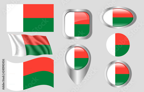 Free Download Flag of Madagascar - GFXLoad