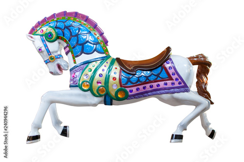 horse isolated on white background