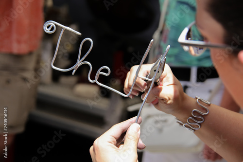 The, artist, metalwork