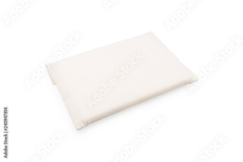 White canvas bag for your design on isolated background with clipping path.