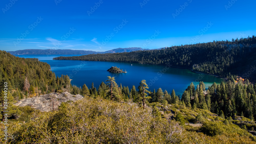 Emerald Bay and Fannette Island