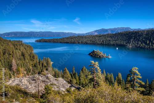 Emerald Bay and Fannette Island