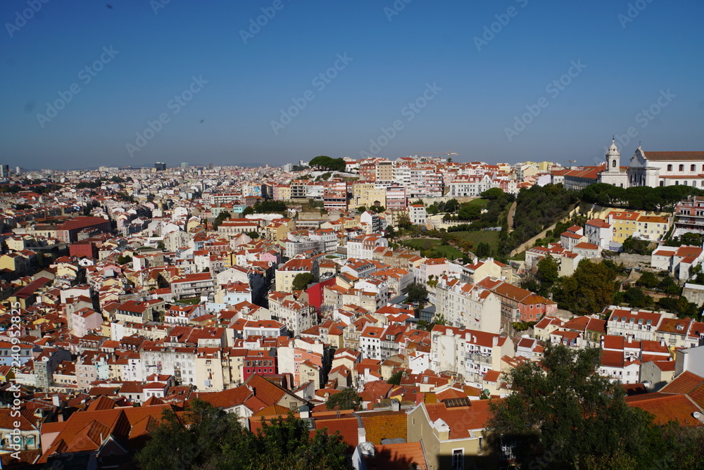 View from Castelo de Sao Jorge - Lisbon