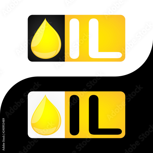 This logo has a drop of oil with the words OIL. This logo is good for use by companies or businesses that are engaged in mining and processing petroleum. This logo can also be used as an app logo. photo