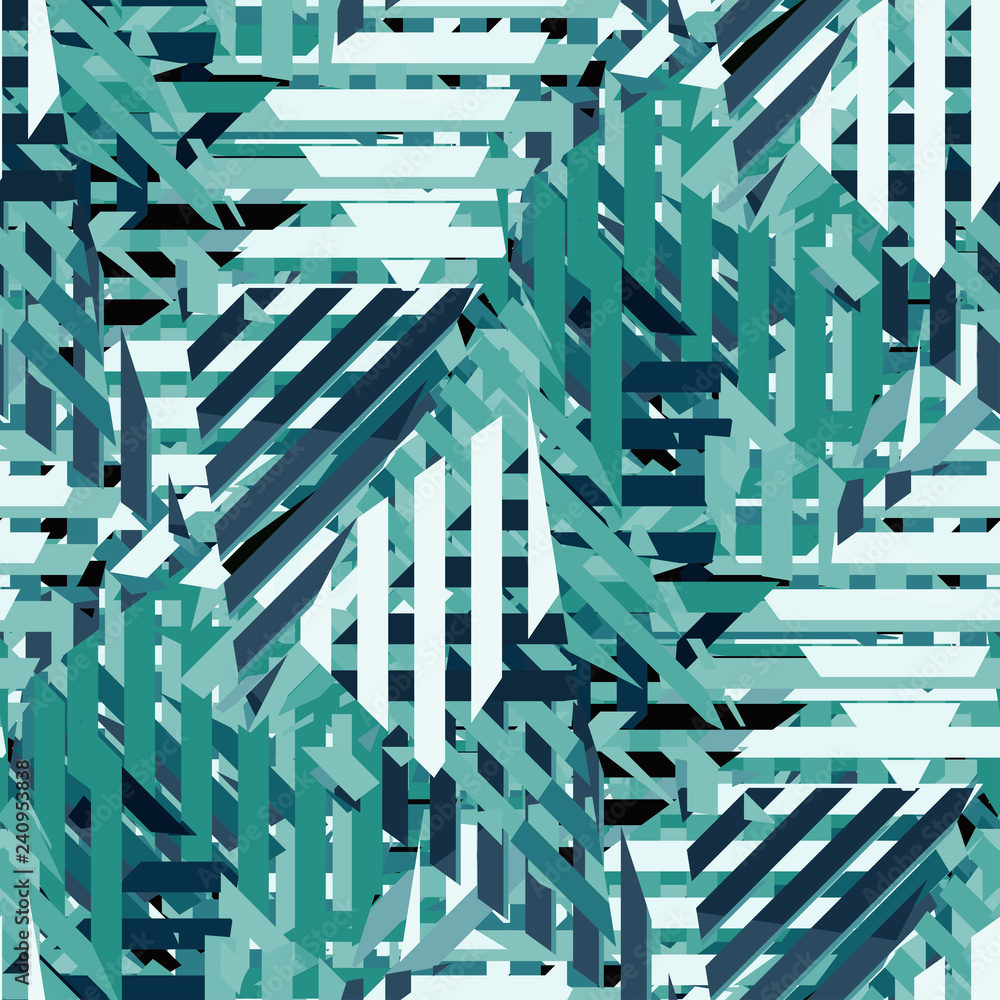 Fototapeta Abstract geometric seamless pattern