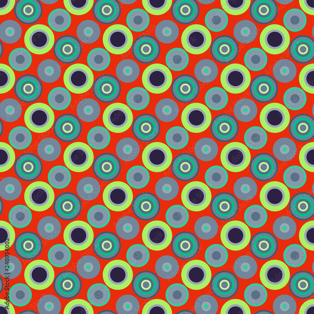 beautiful circles on an orange background seamless pattern beautiful circles on an orange background seamless pattern
