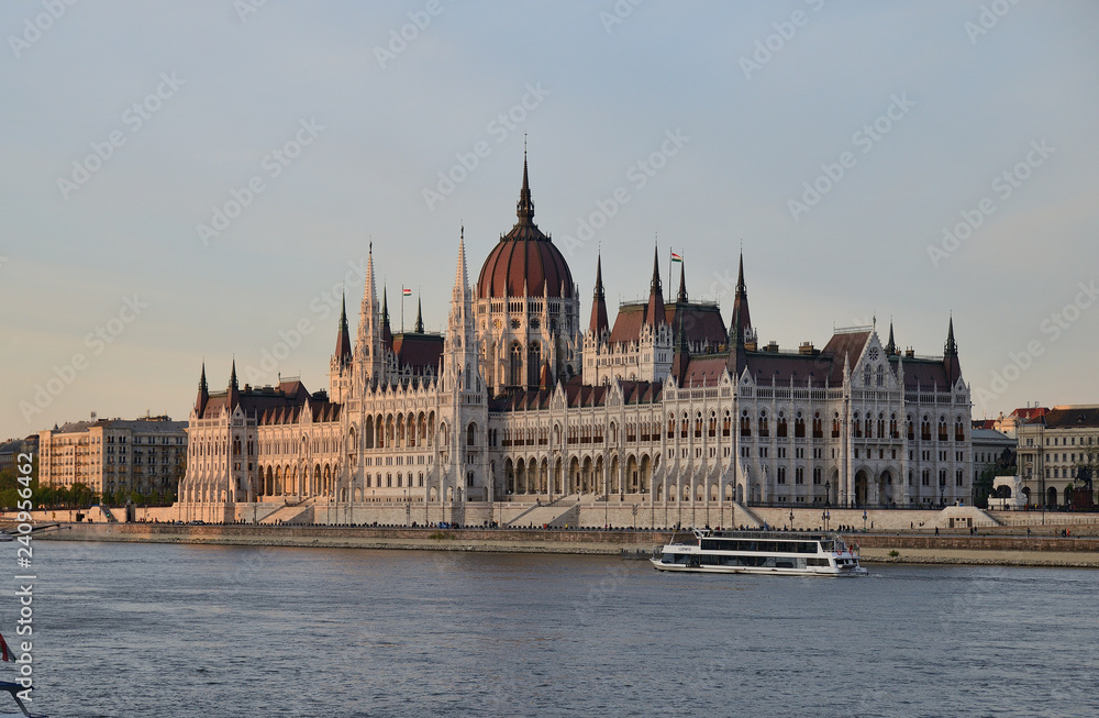 day view of the Parliament of Budapest, Hungary day view of the Parliament of Budapest, Hungary