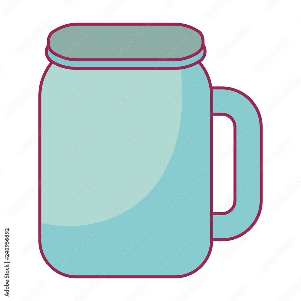 cute beverage jar icon cute beverage jar icon