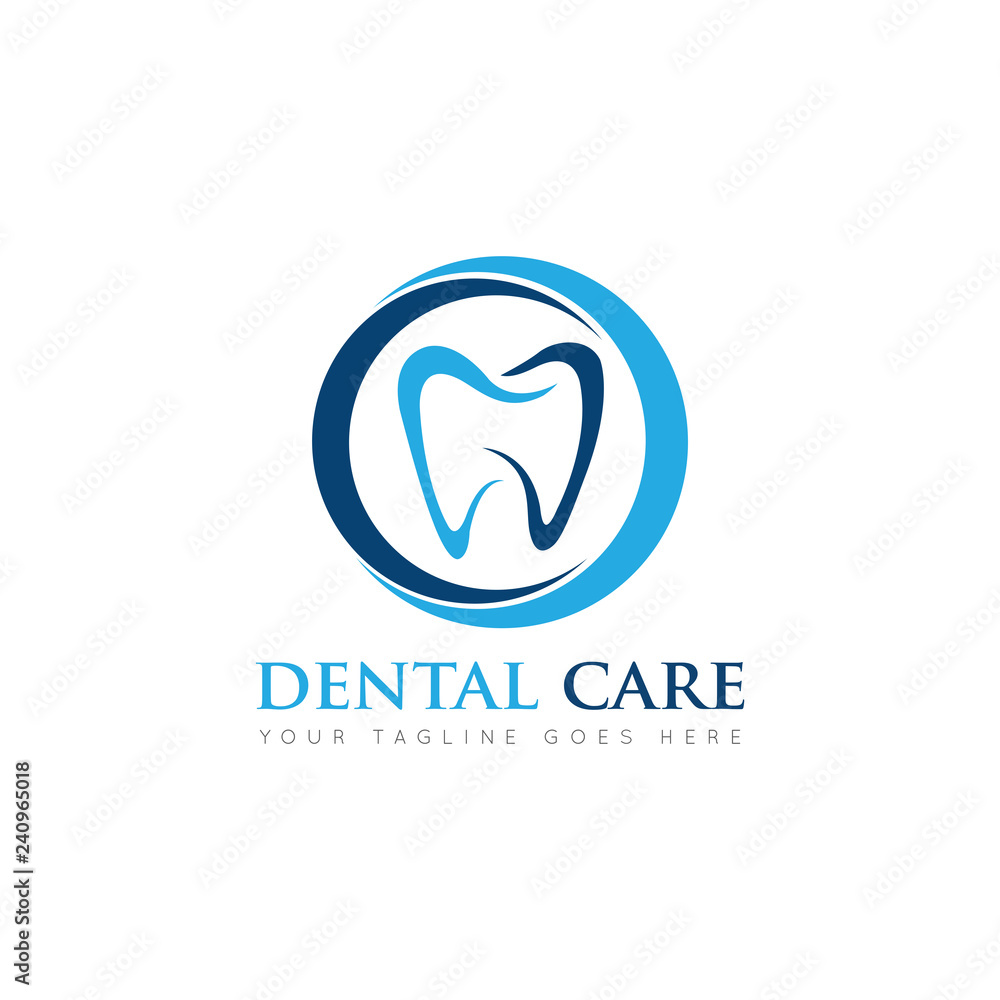 dental logo and icon vector illustration design template dental logo and icon vector illustration design template