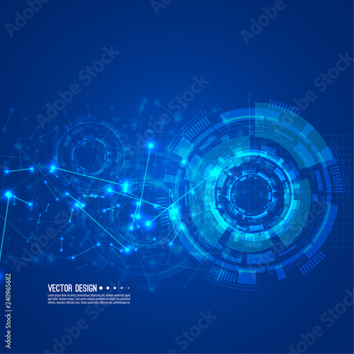 Abstract technology background