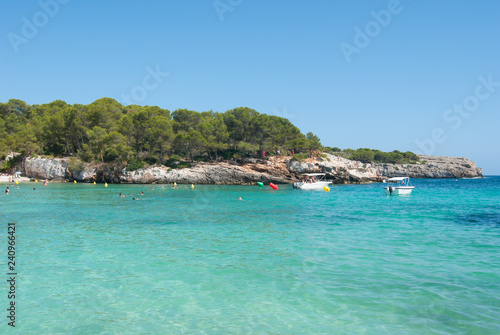 Cala Turqueta in Menorca one of the Balearic islands