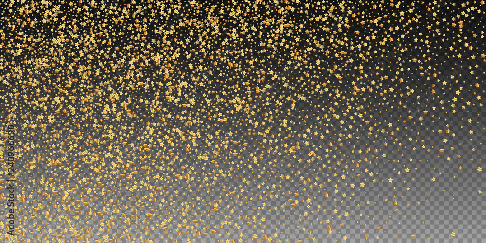Gold stars luxury sparkling confetti. Scattered sm Gold stars luxury sparkling confetti. Scattered sm