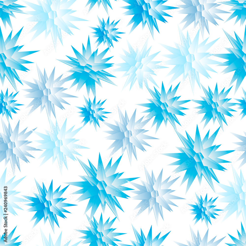Seamless texture with snowflakes Seamless texture with snowflakes