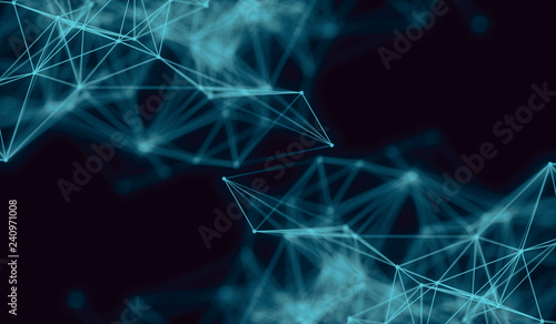 Foto Modern nano plasma energy laser futuristic virtual technology background,  digitally generated image