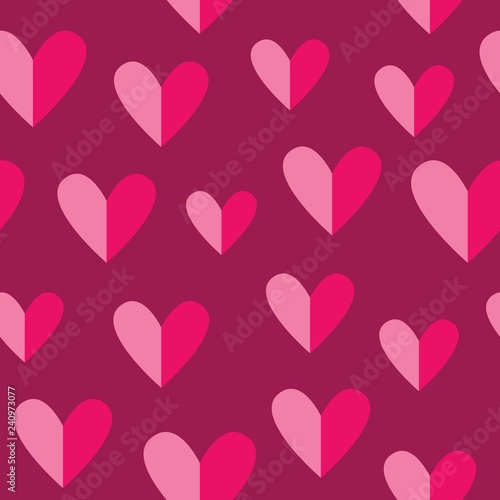 Valentines Day seamless pattern