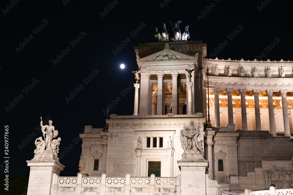 Obraz premium Altar of the Fatherland in Rome, Italy