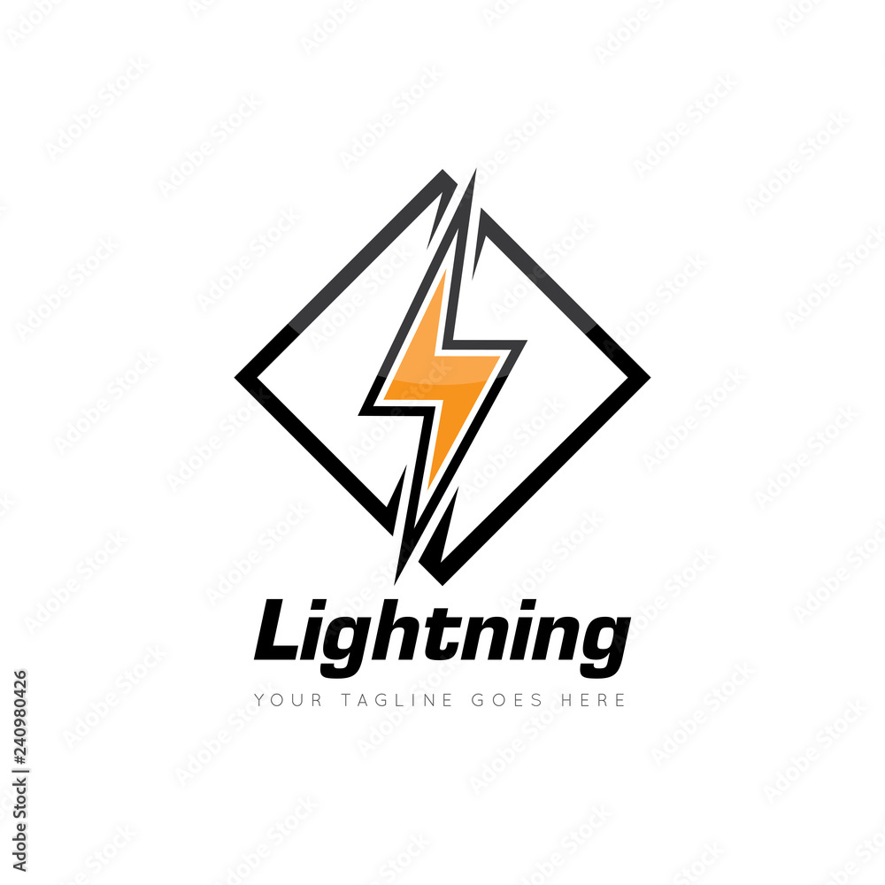 electric logo and icon vector illustration design template electric logo and icon vector illustration design template