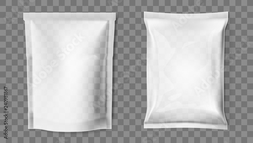 Simple Blank Doy Pack And Pillow Pack