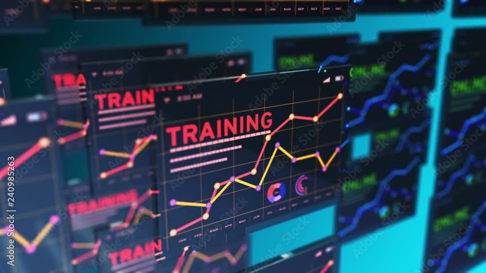 Online training gaining experience with teaching and learning - video animation Online training gaining experience with teaching and learning - video animation