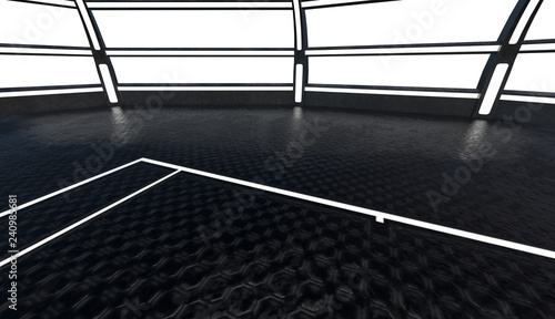 3d tennis court © VIAR PRO studio