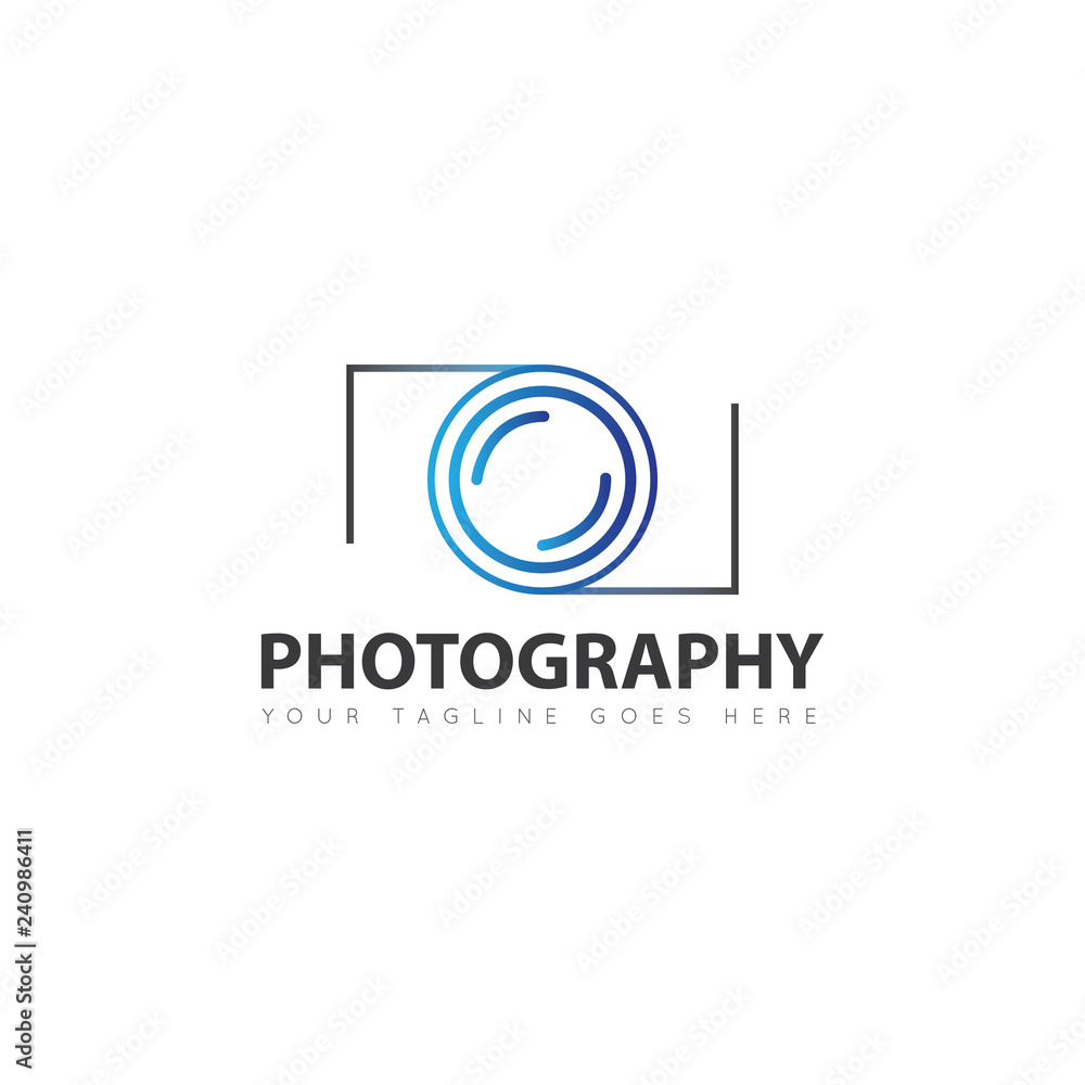 camera photography logo and icon vector design template camera photography logo and icon vector design template