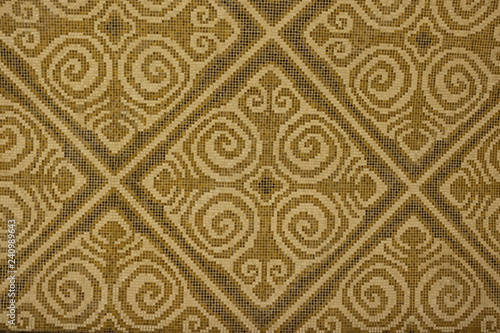 mosaic national texture ornament