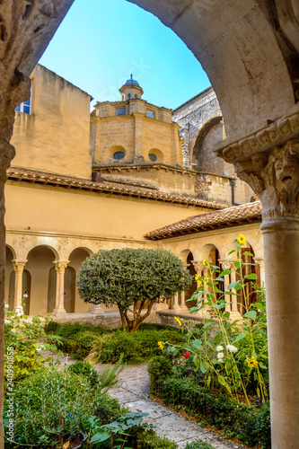 St. Sauveur cloister at the Cathedral in Aix-en-Provence, France