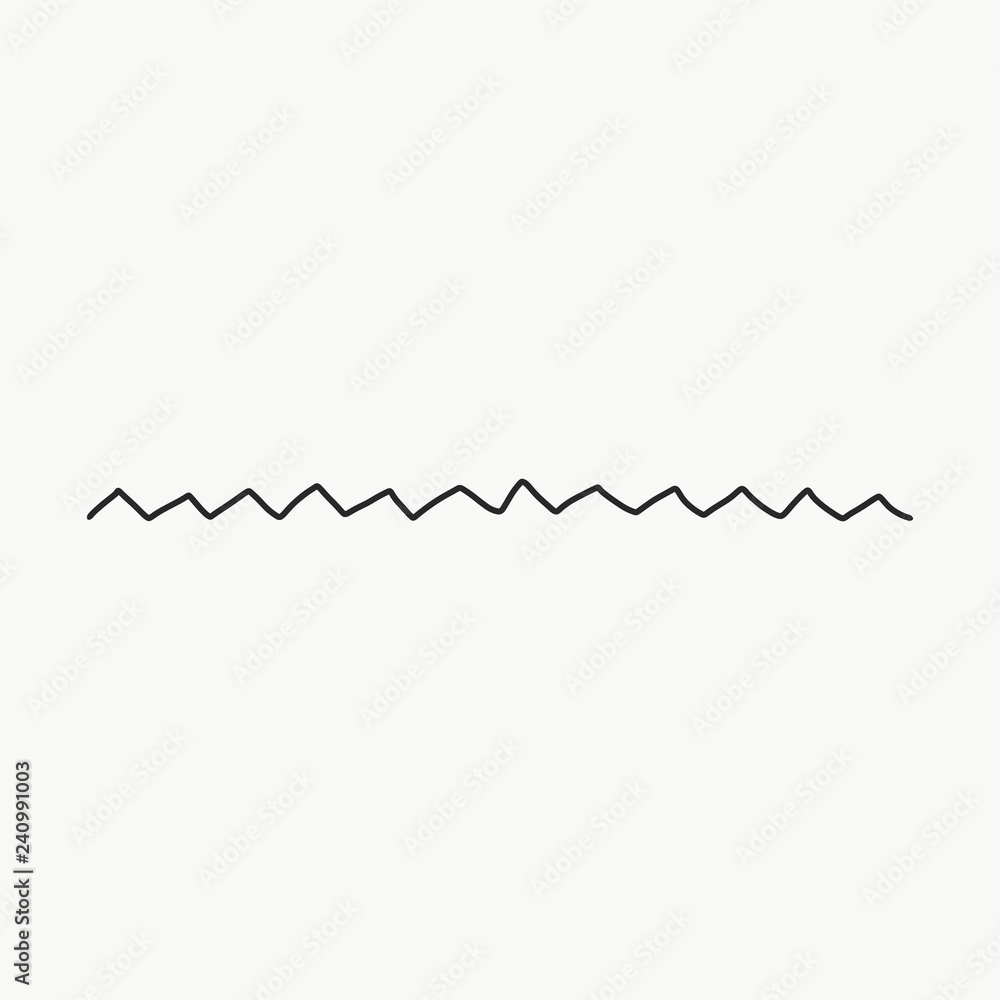 Vector of some banners, borders and dividers for your notes or whatever you want done by hand. Zig zag shape Vector of some banners, borders and dividers for your notes or whatever you want done by hand. Zig zag shape
