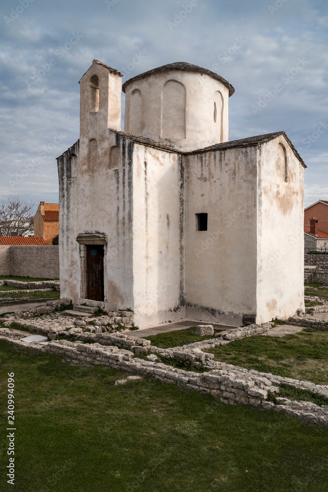 Church of the Holy Cross in Nin, Croatia is known as 
