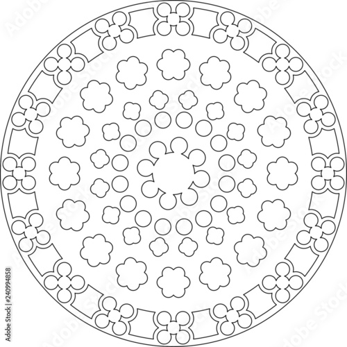 Armenteira, Monastery, Spain, rose window