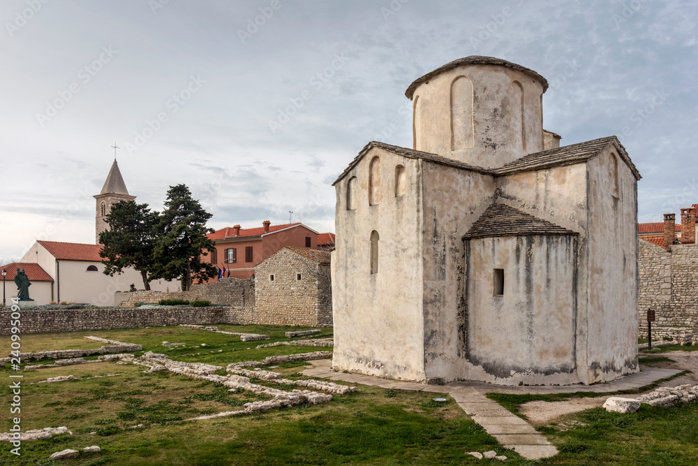 Church of the Holy Cross in Nin, Croatia is known as 