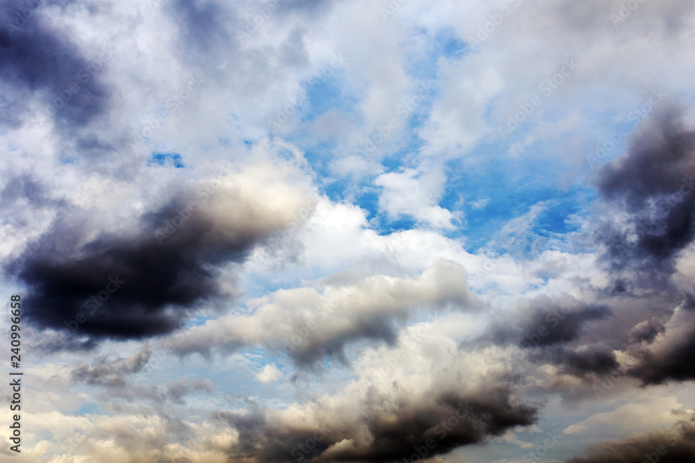 Obraz premium blue sky with clouds