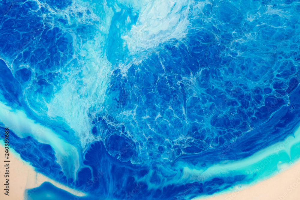 Fototapeta premium Marbled color abstract background