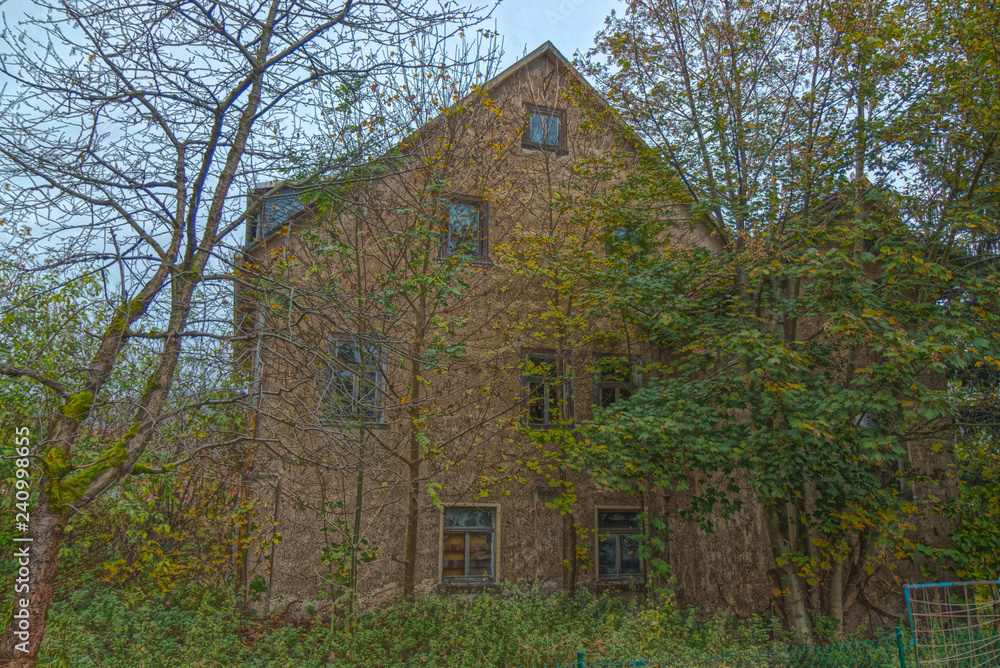 abandoned house
