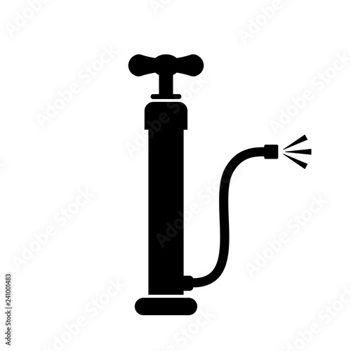 Old style pump vector icon