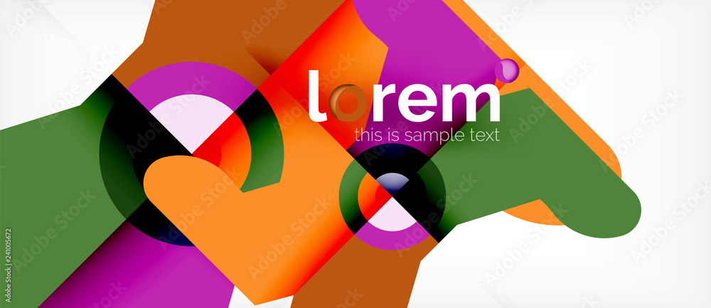 Abstract round elements composition background, organic design Abstract round elements composition background, organic design