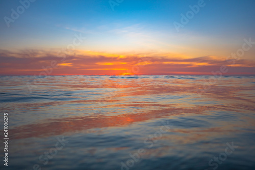 waves in beautiful sunset at Karon beach Phuket © Narong Niemhom