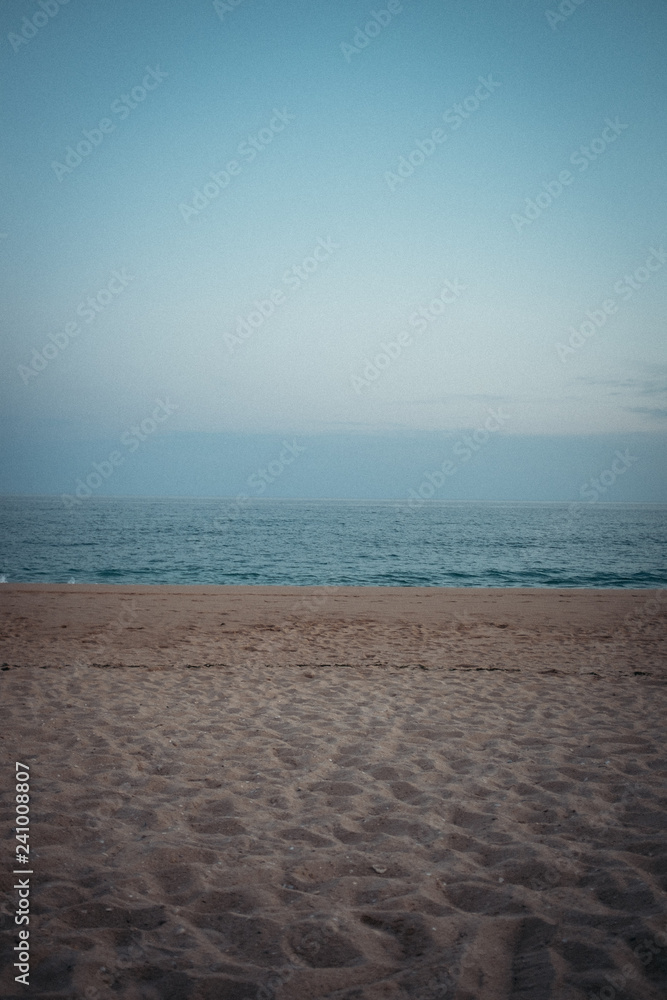 Obraz premium Strand mit Horizont