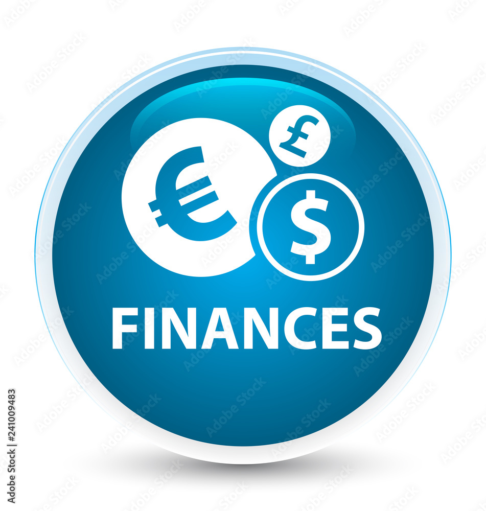 Finances (euro sign) special prime blue round button Finances (euro sign) special prime blue round button