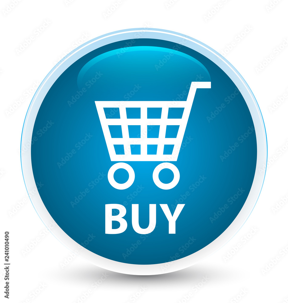 Buy special prime blue round button Buy special prime blue round button
