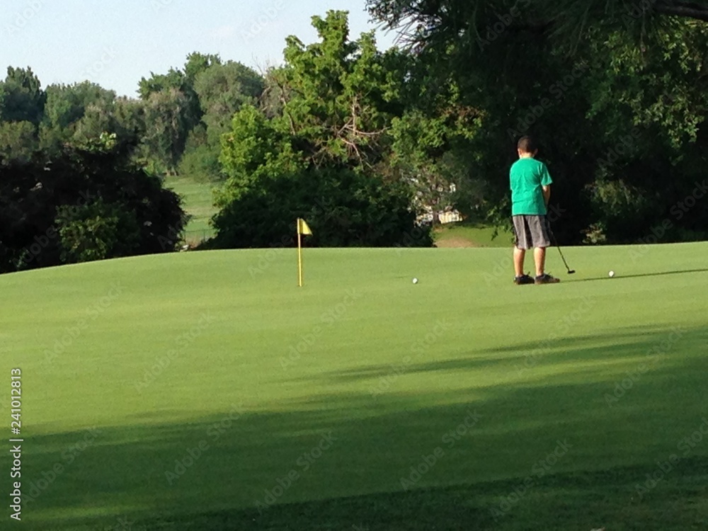 Obraz premium Golfing