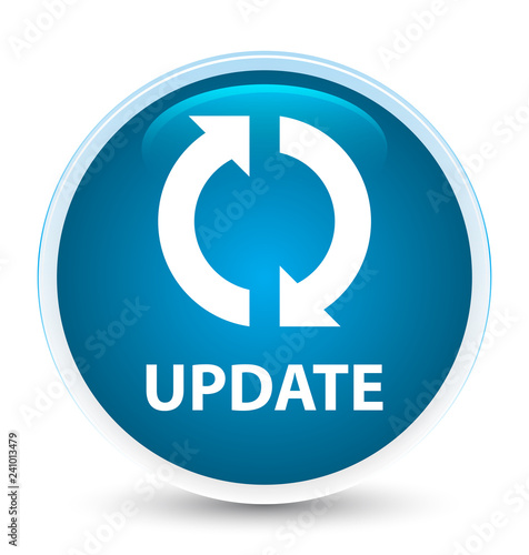 Update special prime blue round button