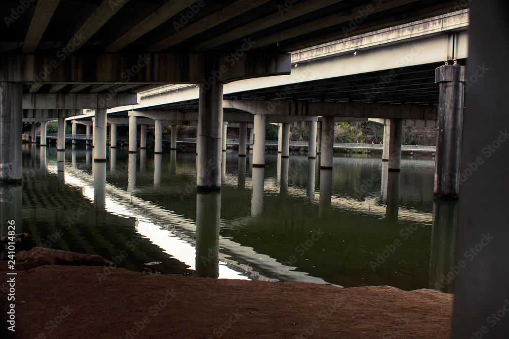 Under the Bridge near the River Under the Bridge near the River
