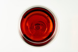 Red wine in glass