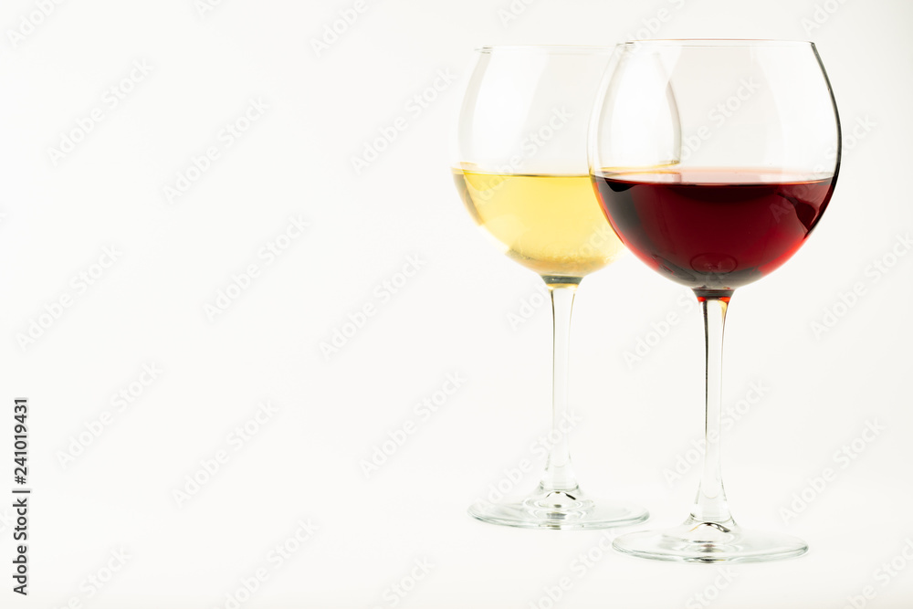 Red wine in glass Red wine in glass