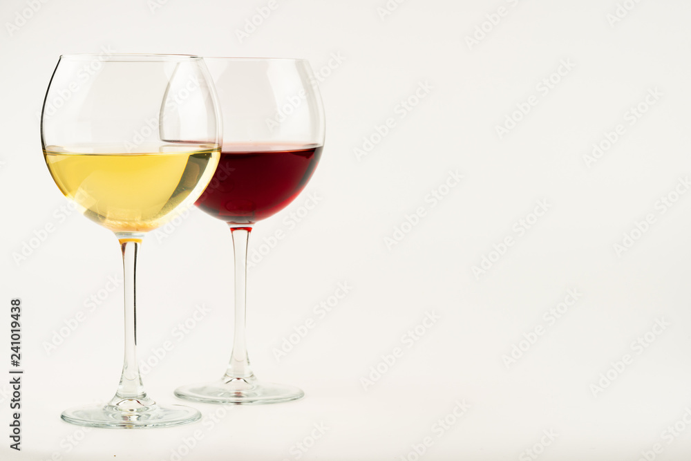 Red wine in glass Red wine in glass