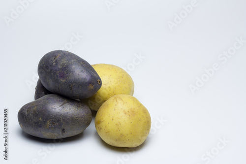 Patata morada o violeta